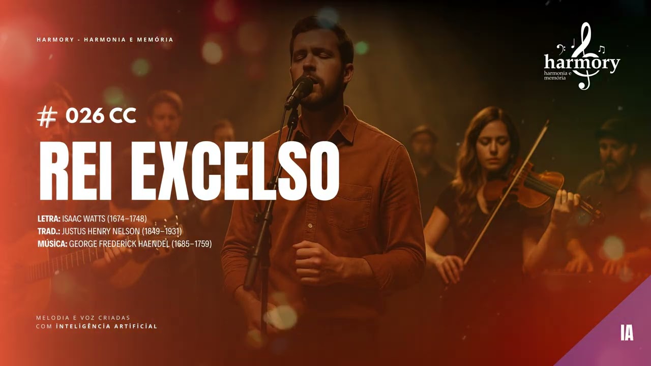 REI EXCELSO - 026 CC | Cantai, que o Salvador chegou! Acolha a terra o Rei!