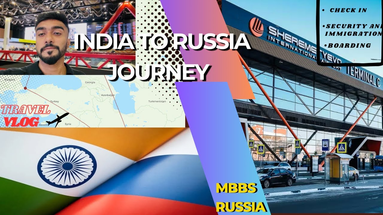 “From India to Russia: Student Travel Vlog 2025 🇮🇳➡️🇷🇺 | Tips, Transit & First Impressions”