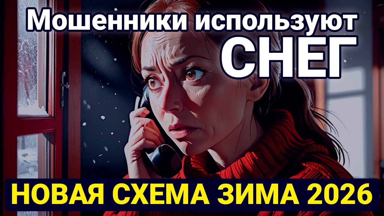 Звонят из ТСЖ или УК про уборку снега и просят код? Это ЛОВУШКА 2026 — как защититься»