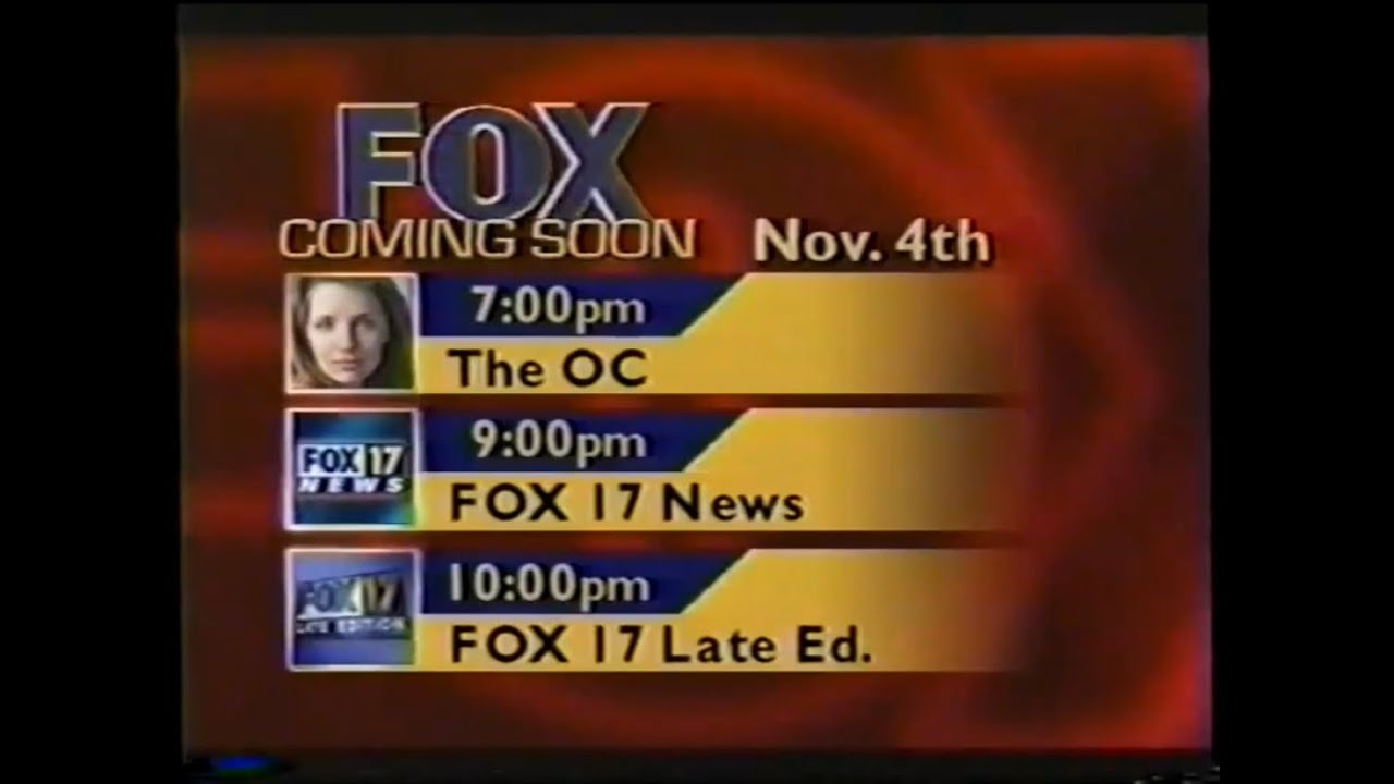 October 22nd 2004 - Fox 17 Nashville Tennessee Commercial Blocks - theVHSfiles