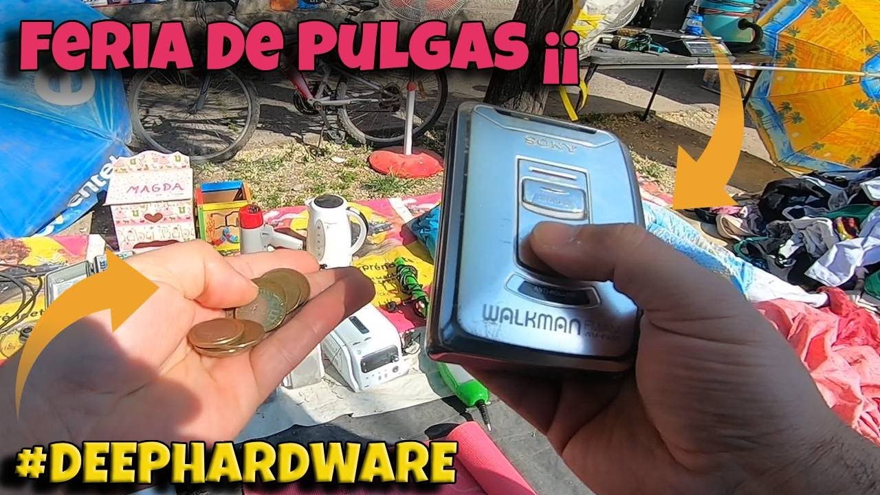 👉Comprando Electronica Retro En Feria De Pulgas, Cazando Tesoros #DEEPHARDWARE
