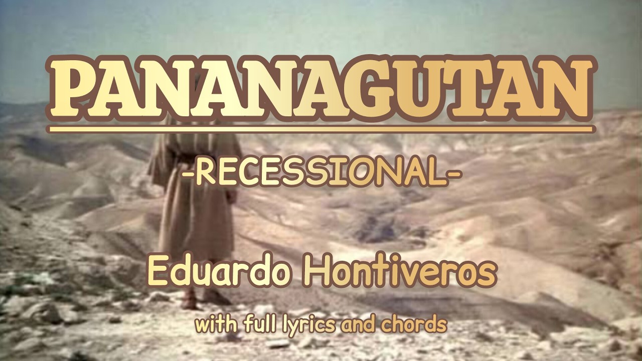 PANANAGUTAN (Recessional Hymn) Fr. Eduardo Hontiveros, SJ|Evz MCovers|Easy Guitar Lyrics and Chords