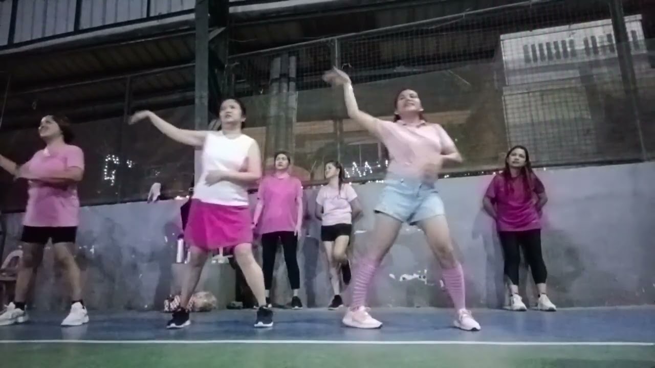 It's time to zumba pink on top part 15@Michelle-h8o9o 
