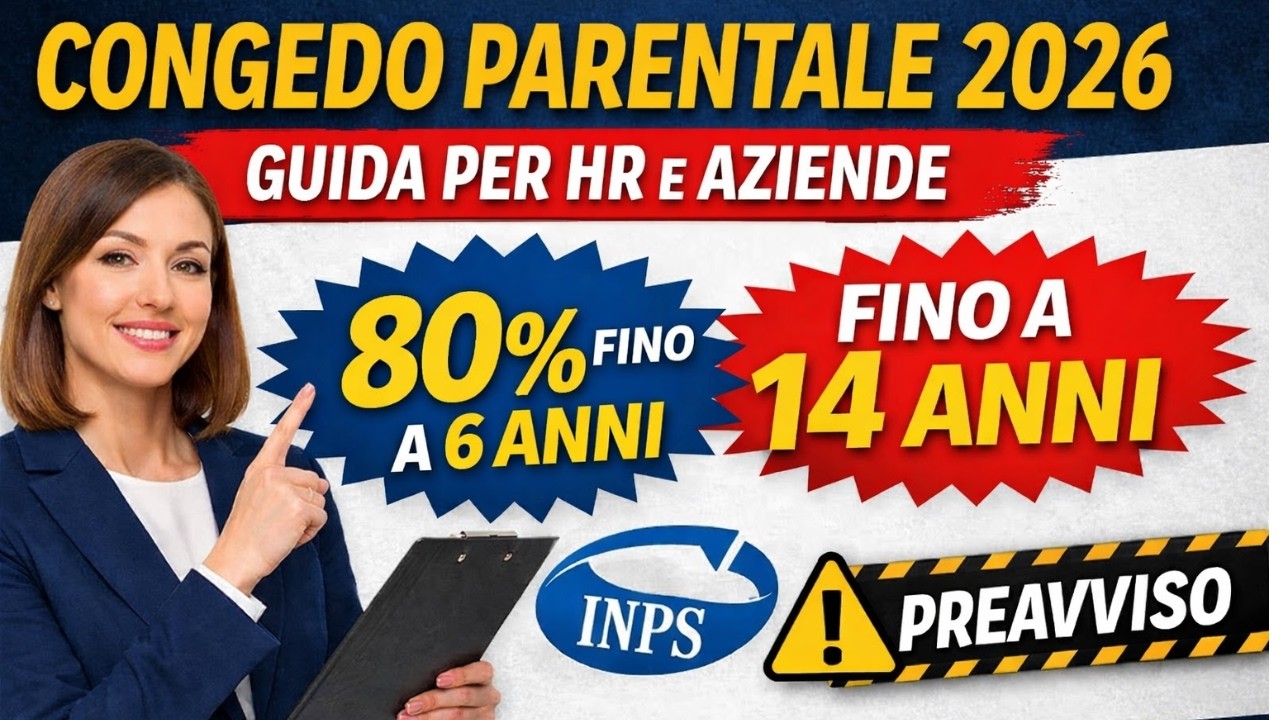 🆕Novità Congedo Parentale 2026: cosa deve fare l’azienda (HR, paghe, organizzazione)