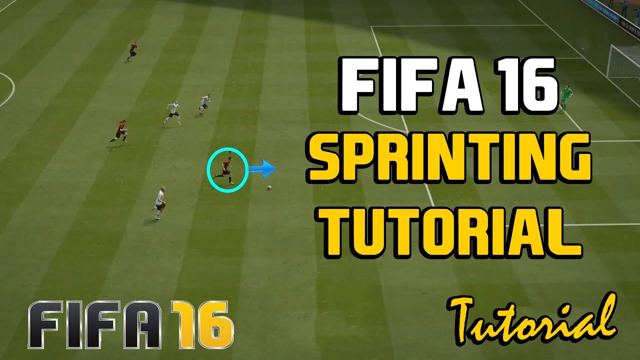 Fifa 16 Attacking Tutorial: Sprinting Tutorial (When To Sprint in Fifa!!)