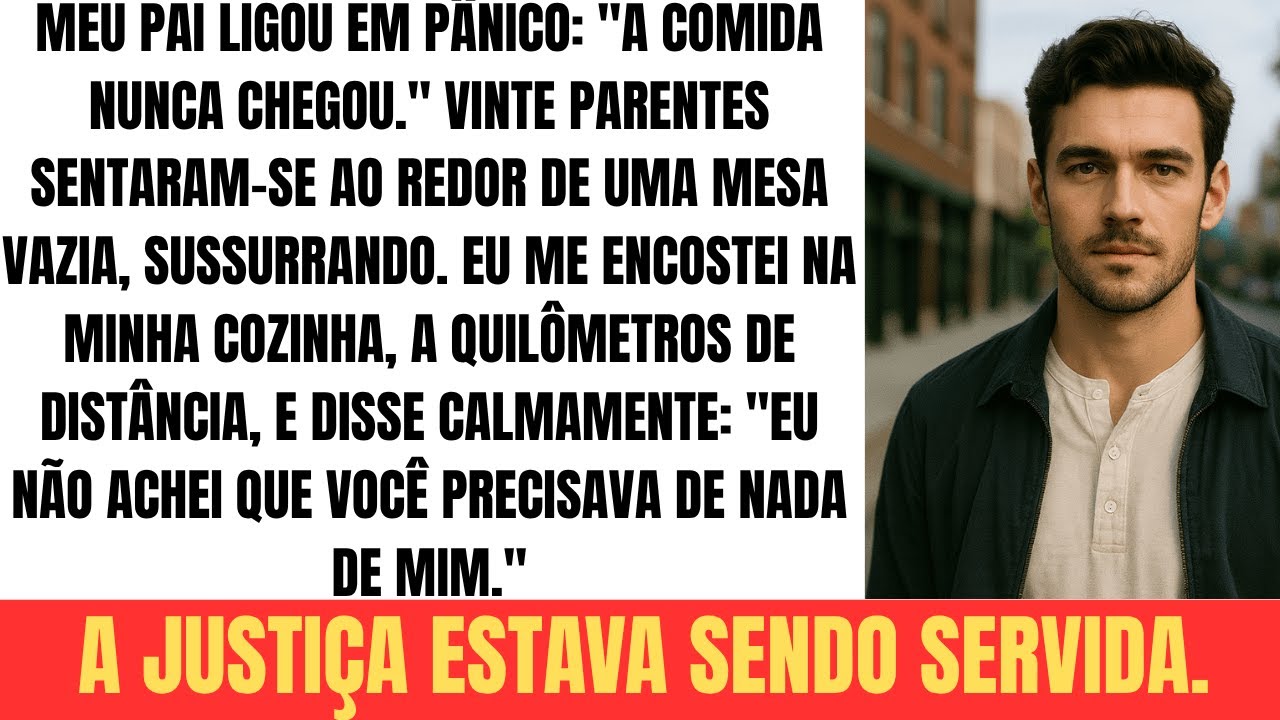 Minha família me tirou da ceia. Então, eu tirei a ceia deles.