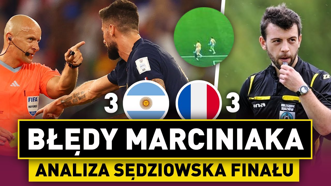Wielka ANALIZA SĘDZIOWSKA finału MŚ! S. MARCINIAK pod LUPĄ! ILE w końcu było tych BŁĘDÓW?