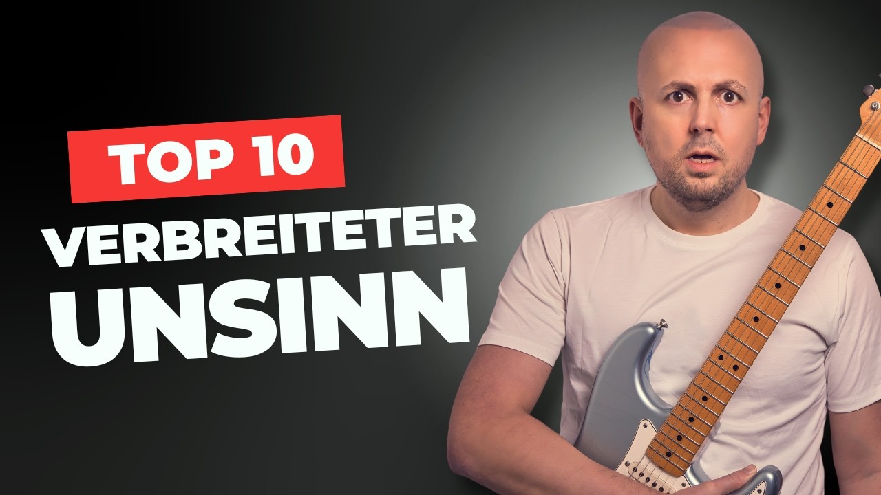 Gitarrenlehrer reagiert auf UNFASSBARE Einsteiger-Ratschläge