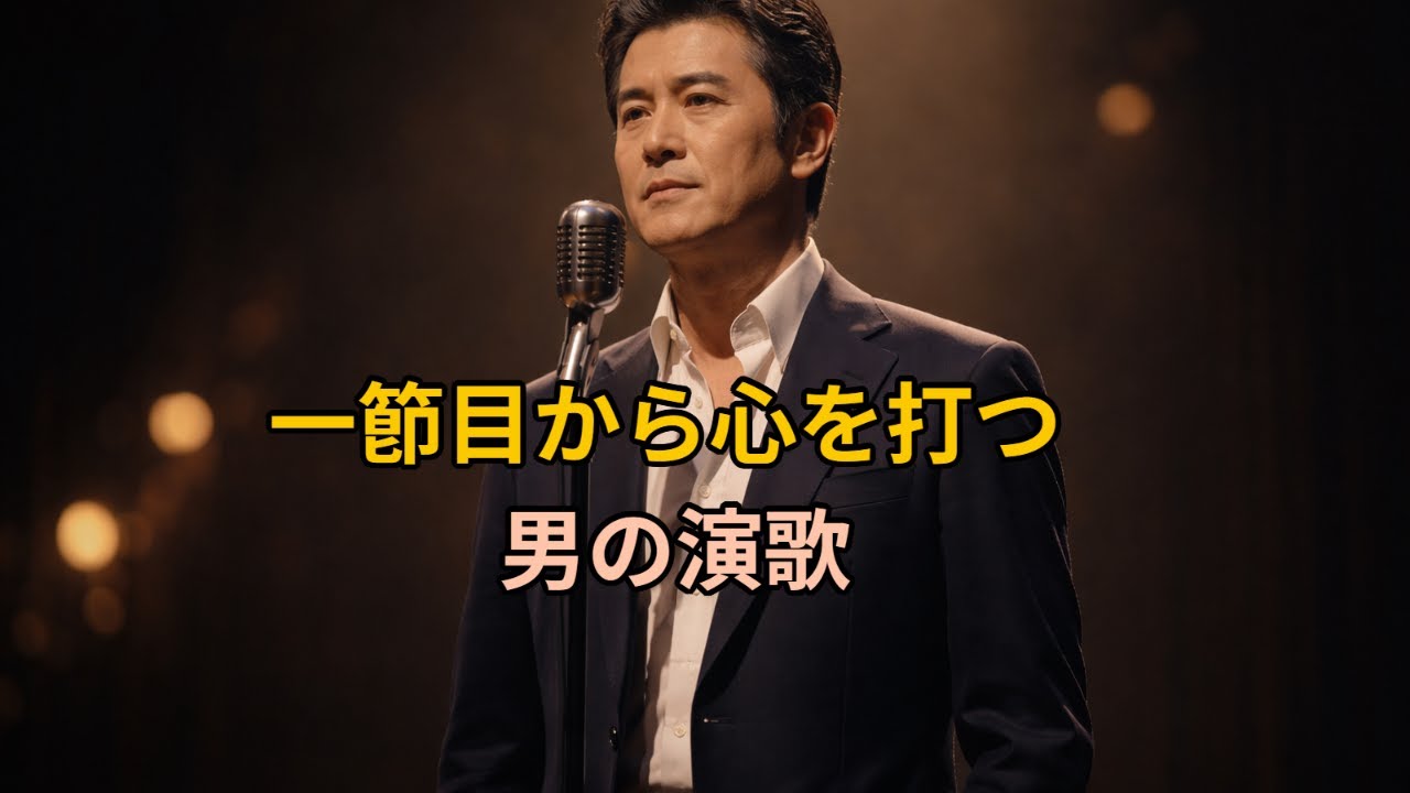 一節目から心を打つ、癒しの思い出演歌