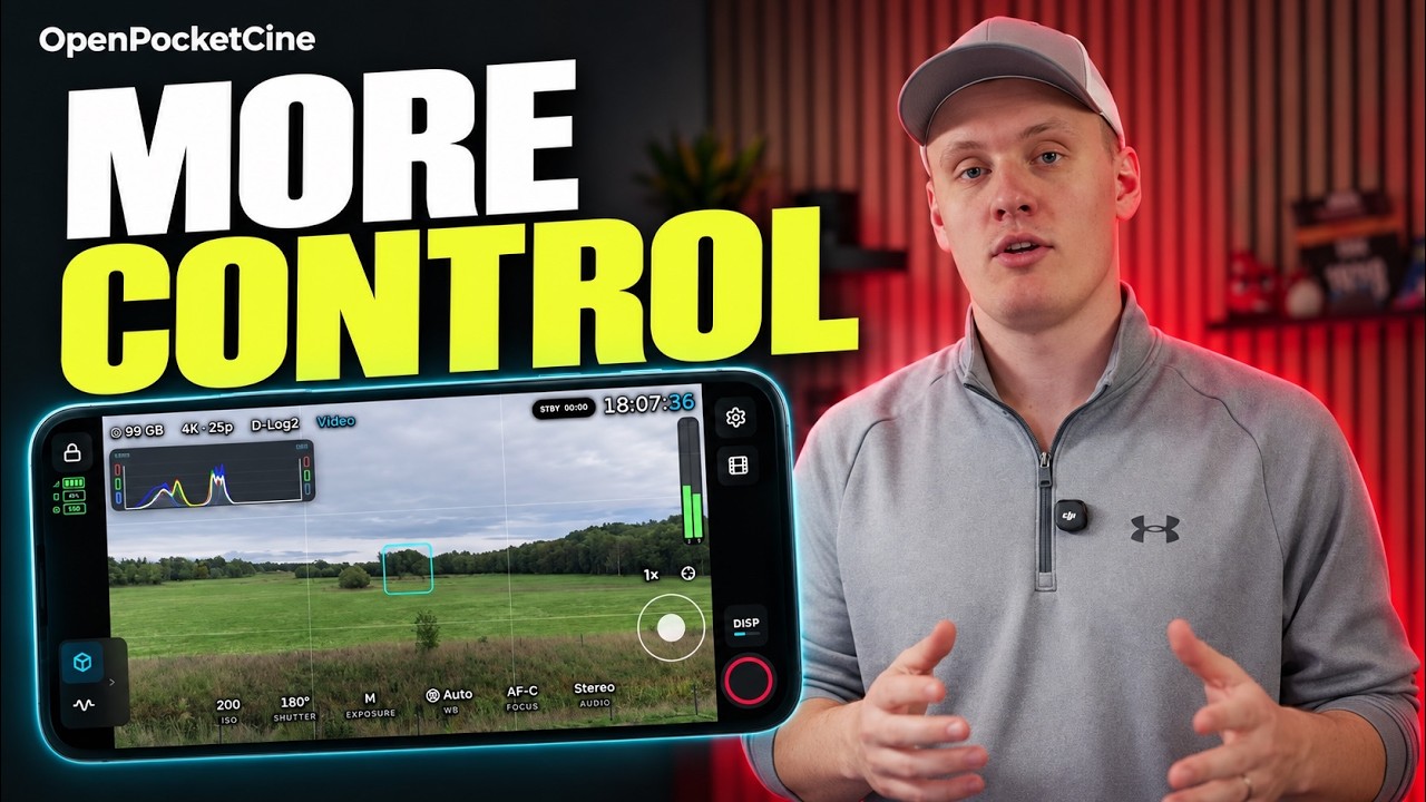 OpenPocketCine Update: New UI, MultiView & Motion Control