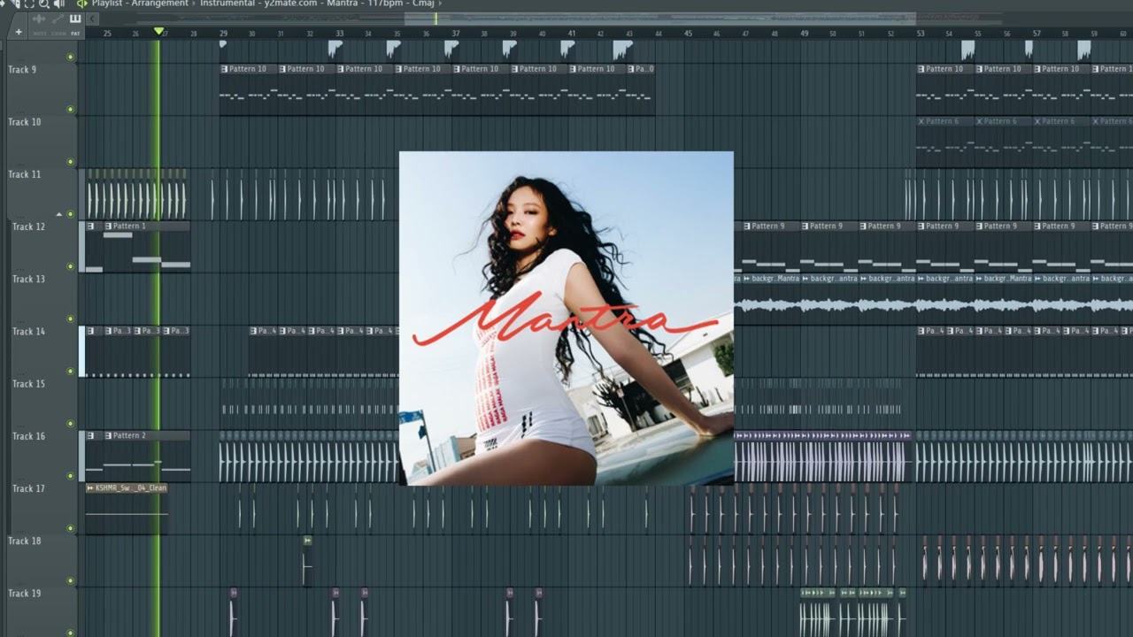 JENNIE - MANTRA | INSTRUMENTAL  REMAKE | FL STUDIO