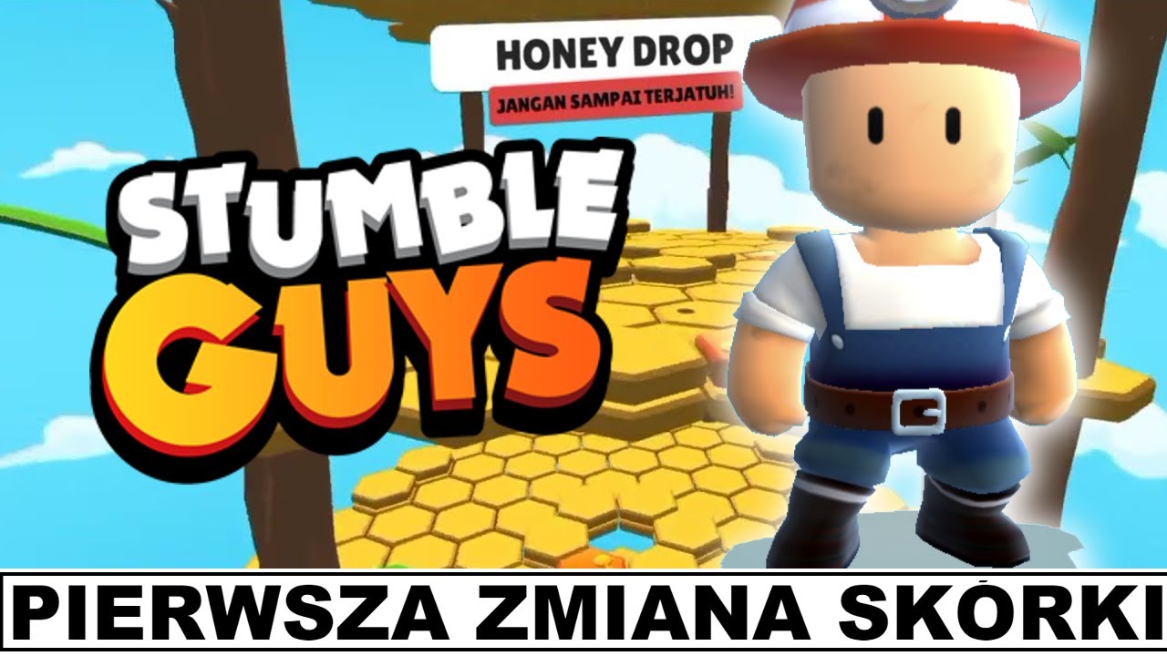 STUMBLE GUYS❤️PIERWSZA ZMIANA SKÓRKI W STUMBLE GUYS - CZY PRZYNIESIE MI SZCZĘŚCIE?  😍#stumbleguys