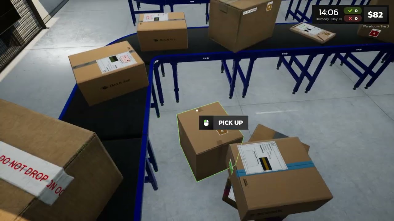 Parcel Simulator - 2 - Showing my workflow