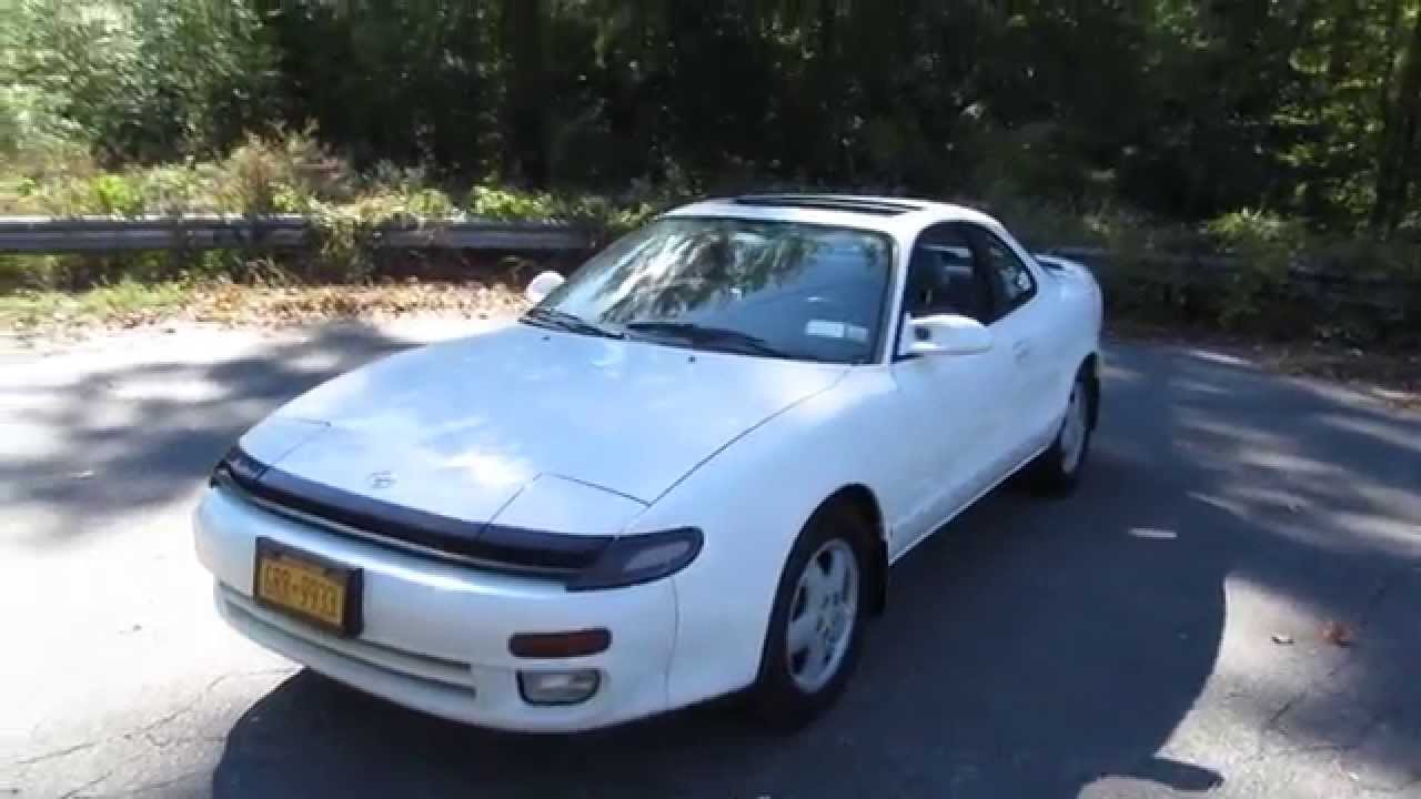 1992 Toyota Celica GT 5-spd Walkaround, Start up, Tour and Overview