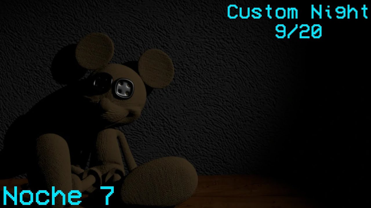 Fnati Nightmare Before Disney V3 [Noche 7 Custom Night 9/20]