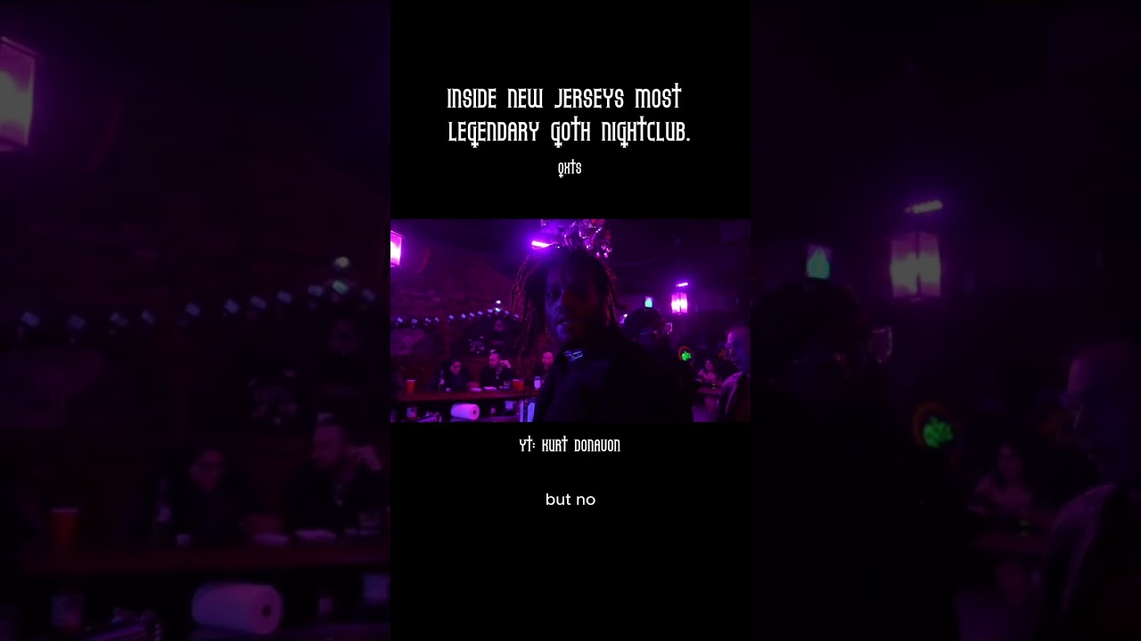 I Went to New Jerseys most legendary goth Club @qxtsnightclub for goth night