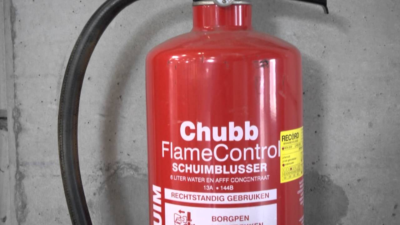 Instructievideo: Toelichting cursusonderdeel 'Brandblusser'