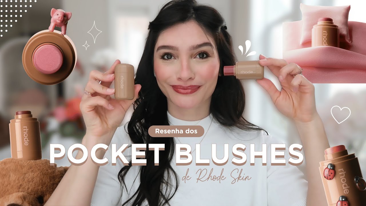 RESENHA Pocket Blushes de Rhode Skin  | Thamires Nascimento ✨
