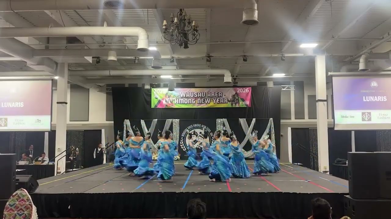 Lunaris Dance Performance for Group A - 2nd Day at Wausau Hmong New Year 2025-2026