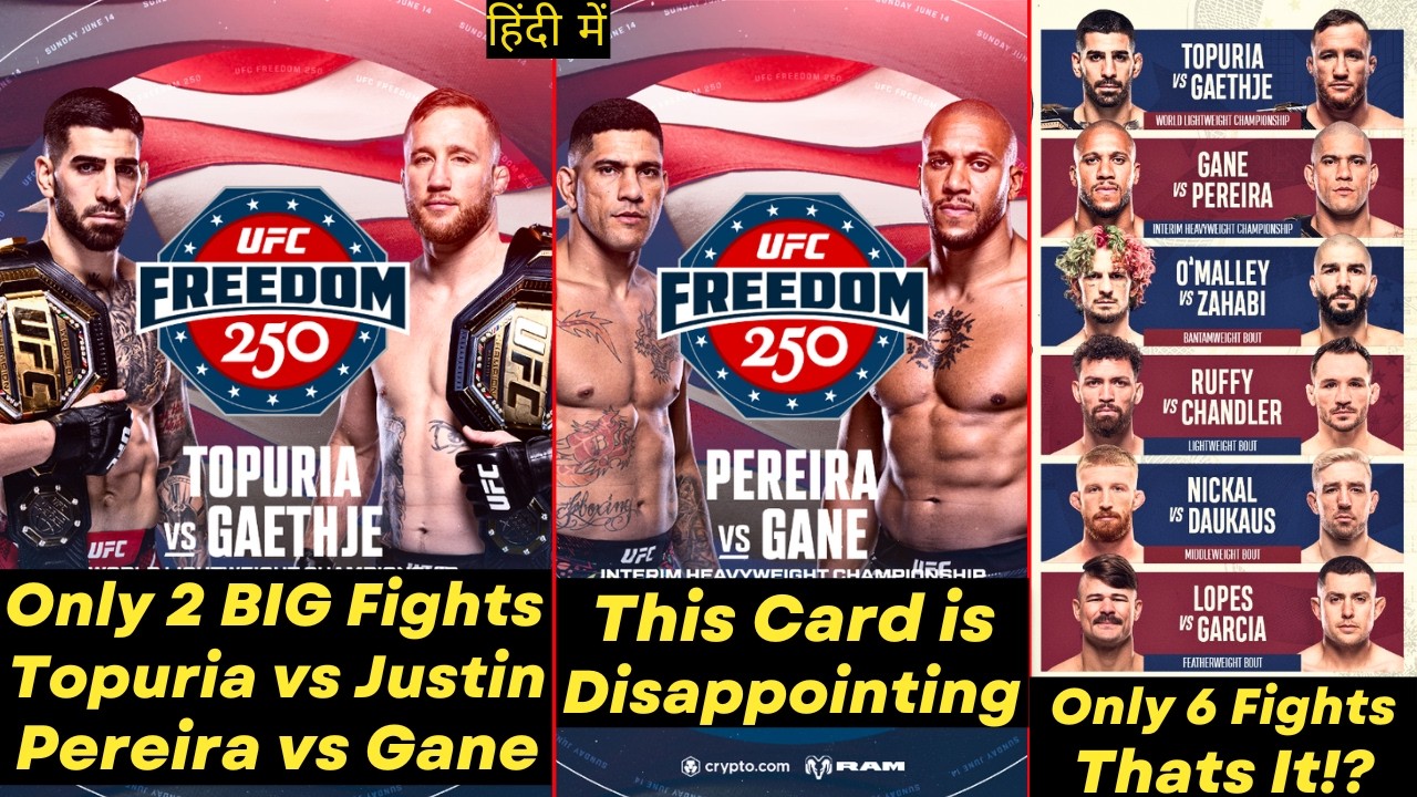 TRASH!? UFC White House Card Confirmed! Topuria vs Gaethje! Pereira vs Gane! REACTION & PREDICTIONS