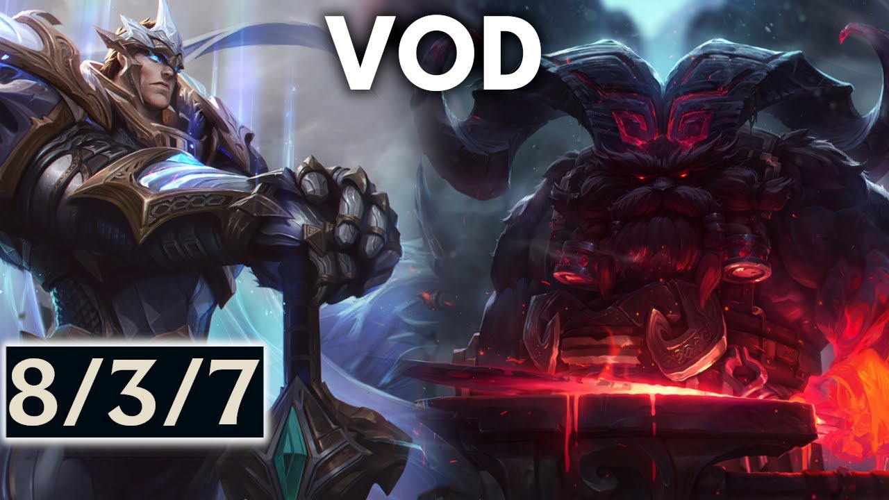 Garen vs Ornn - high elo SoloQ patch 14.22 - Erislash VODs