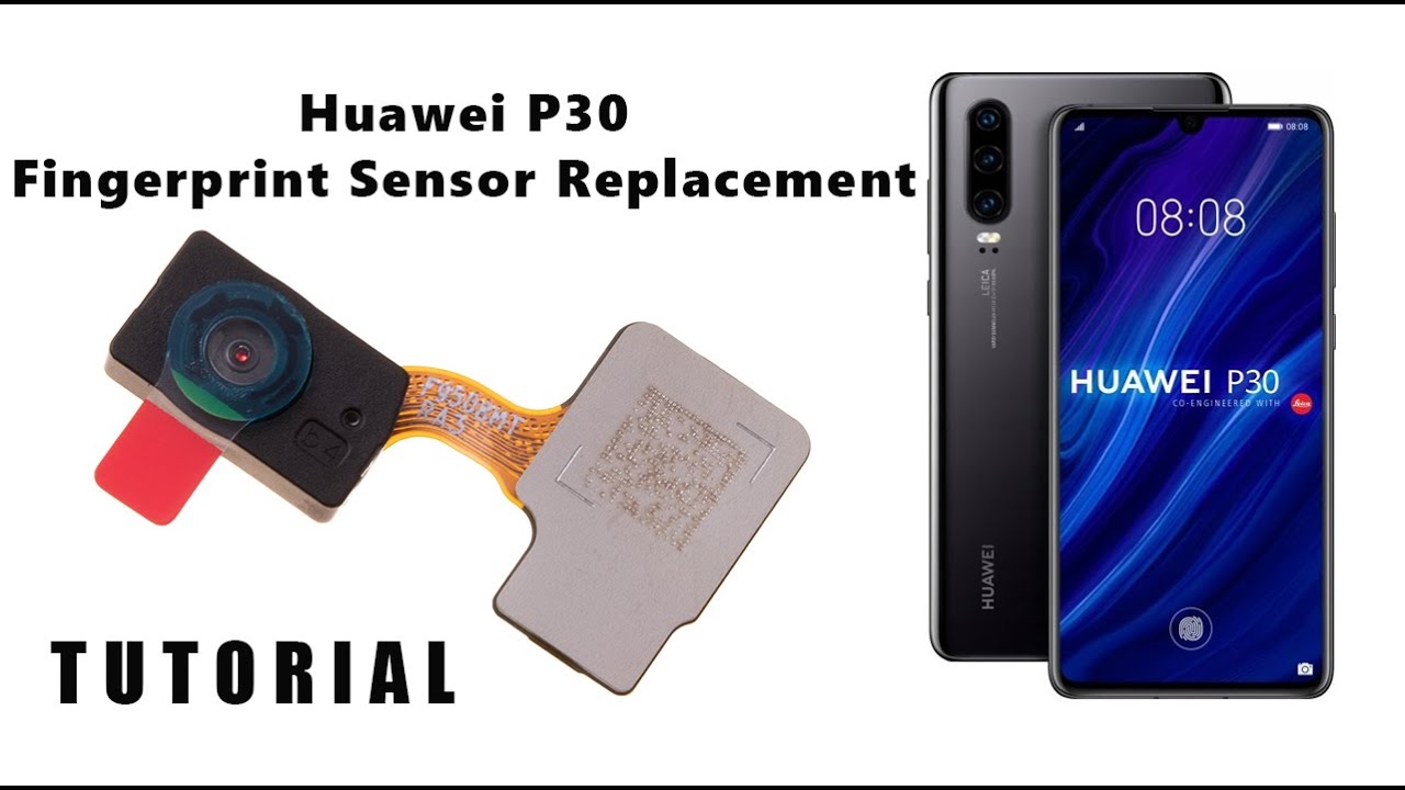 Huawei P30 (ELE-L29) Fingerprint Sensor Replacement Tutorial / Wymiana czytnika linii papilarnych
