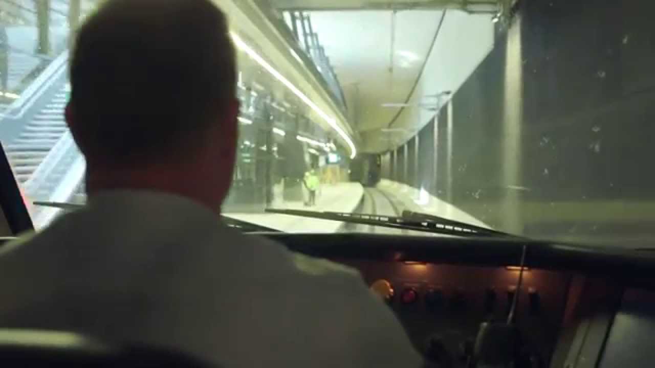 Eerste testrit door de nieuwe Delftse spoortunnel