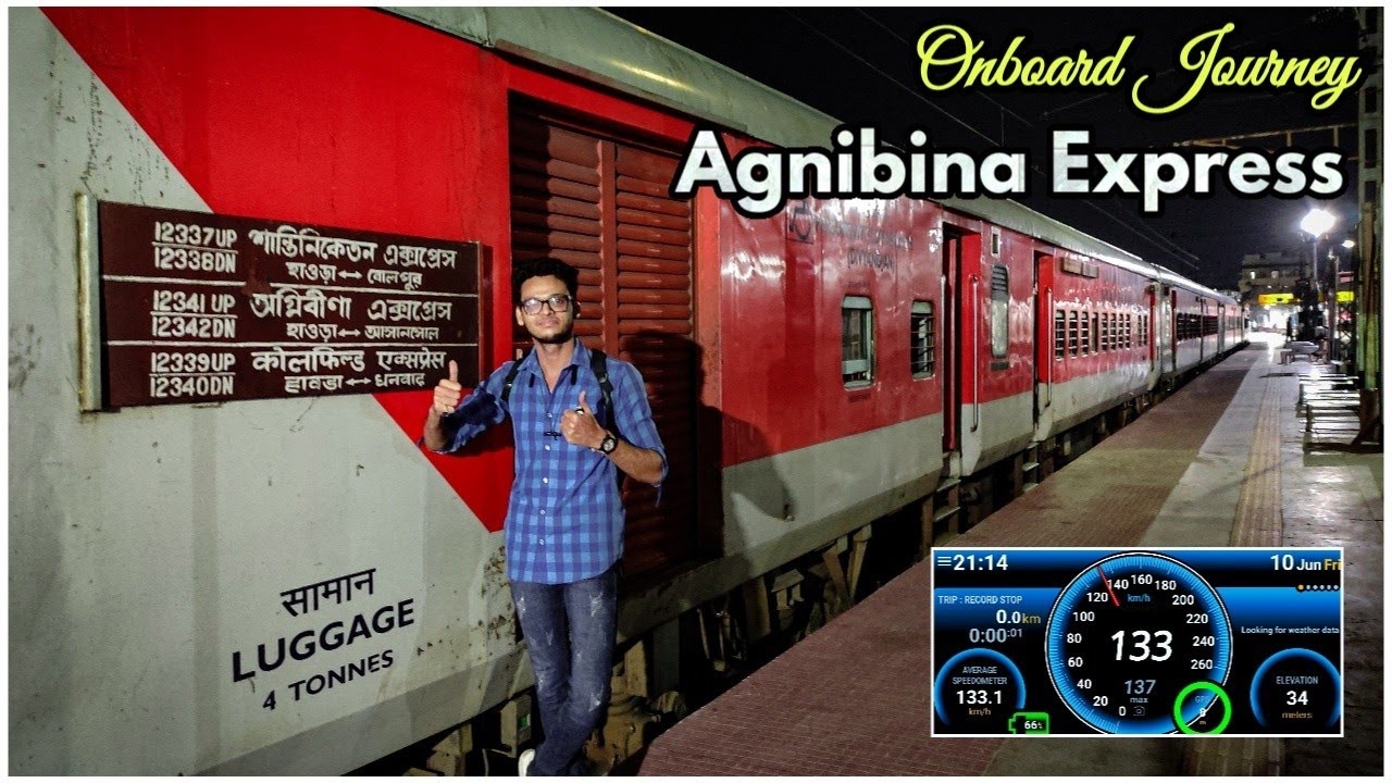 OnBoard Howrah Asansol AGNIBINA Express General Class Journey *Best Intercity Train Journey h Dosto*