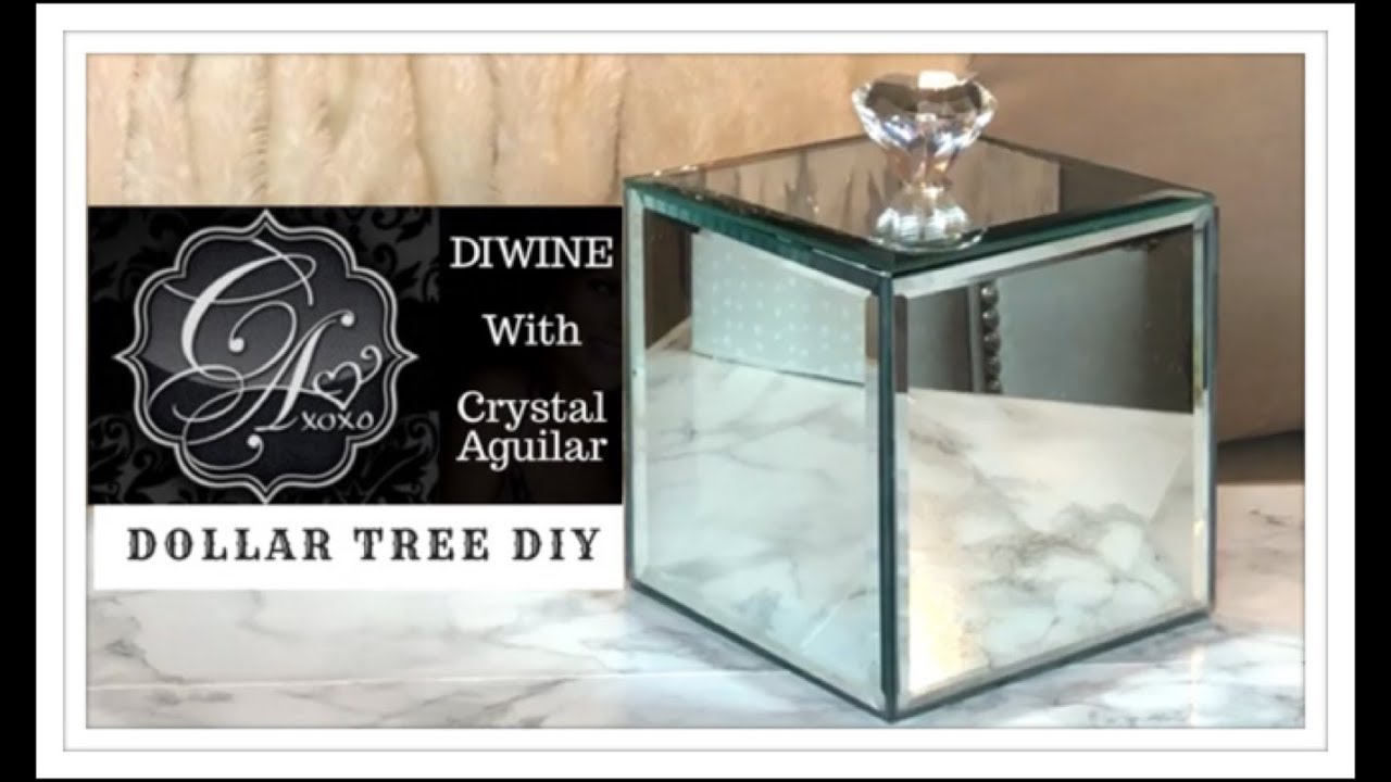 Dollar Tree DIY mirror box