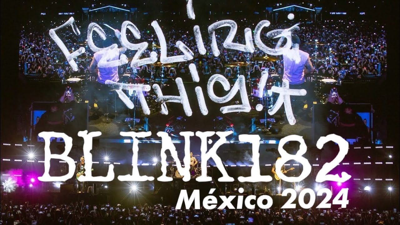 BLINK 182 - Feeling This LIVE (México Estadio GNP 9 Nov 2024) by Eduardo Del Valle