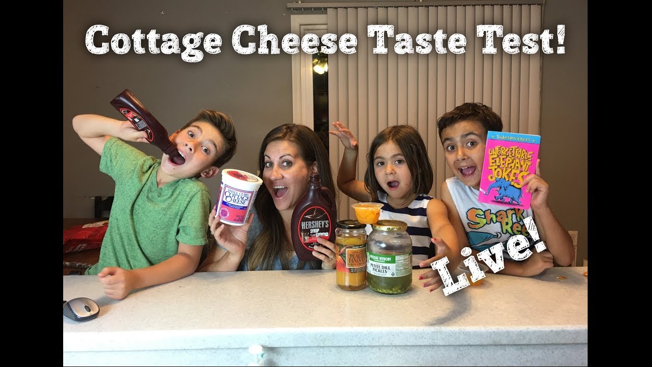 COTTAGE CHEESE TASTE TEST | VIEWERS CHOICE | PHILLIPS FamBam LIVE