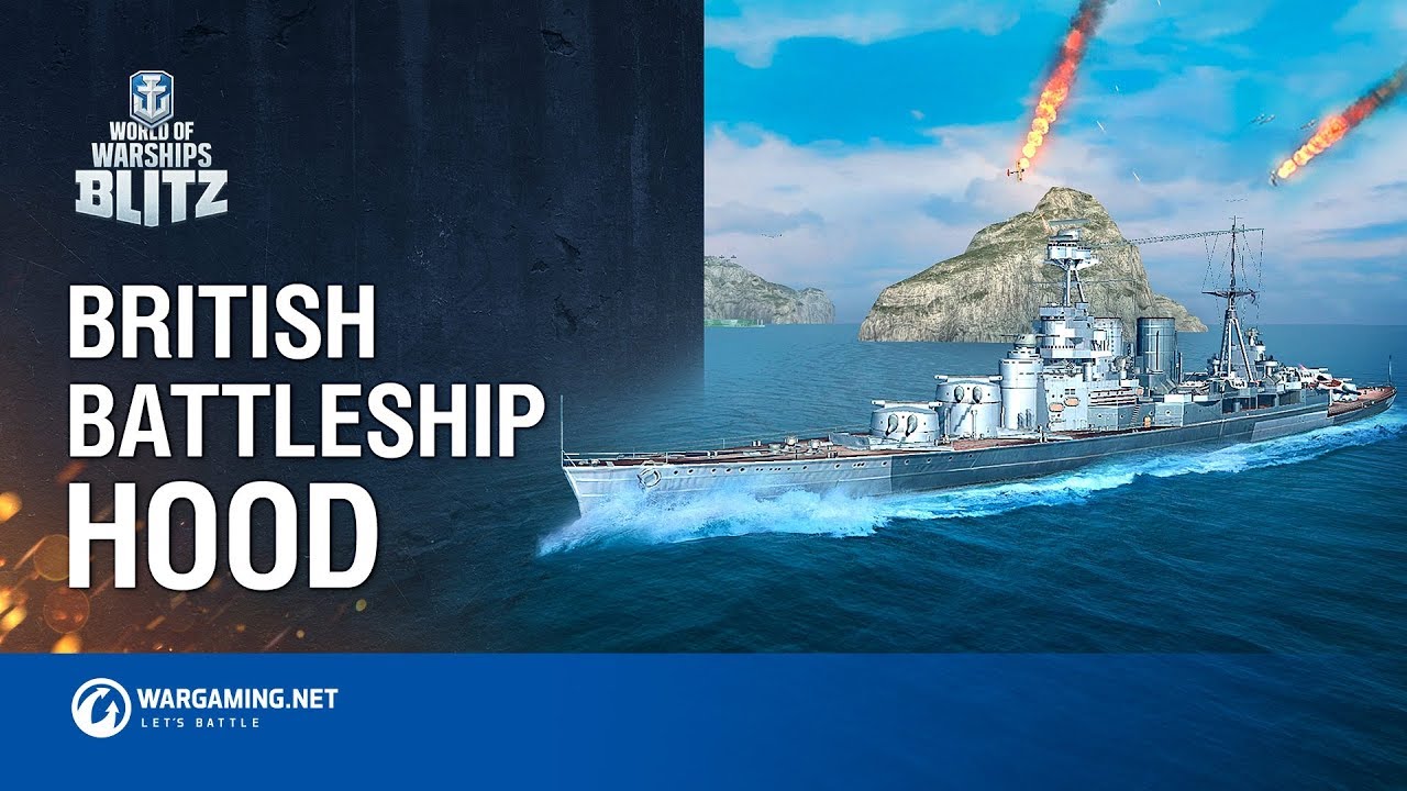 World of Warships Blitz: British Battleship Hood