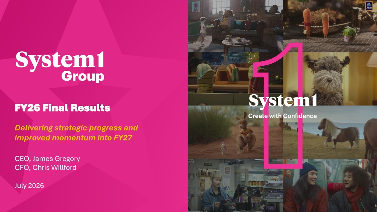 SYSTEM1 GROUP PLC &mdash; Итоговые финансовые результаты