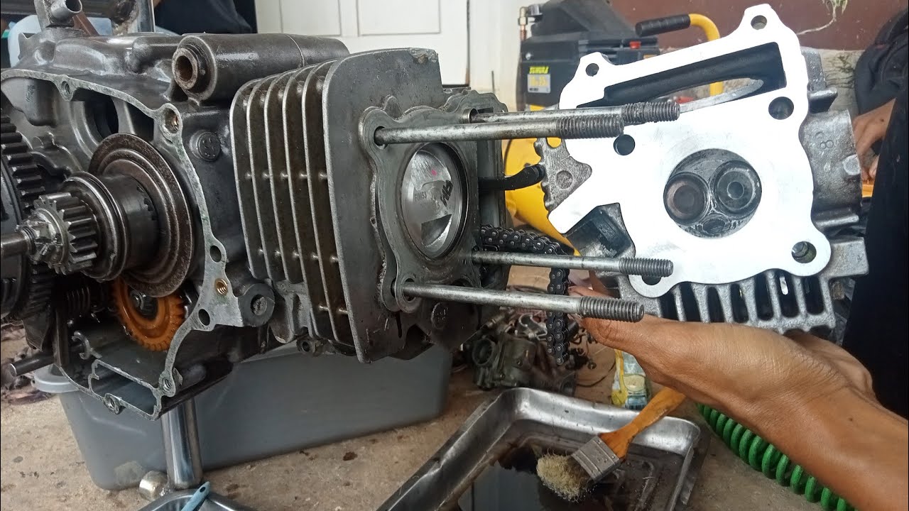 Bore up mesin harian serasa road race // jupiter 5tp suara gahar