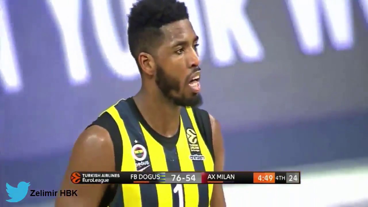 Jason Thompson'ın 15 sayılık Olimpia Milan ma&ccedil;ı performansı