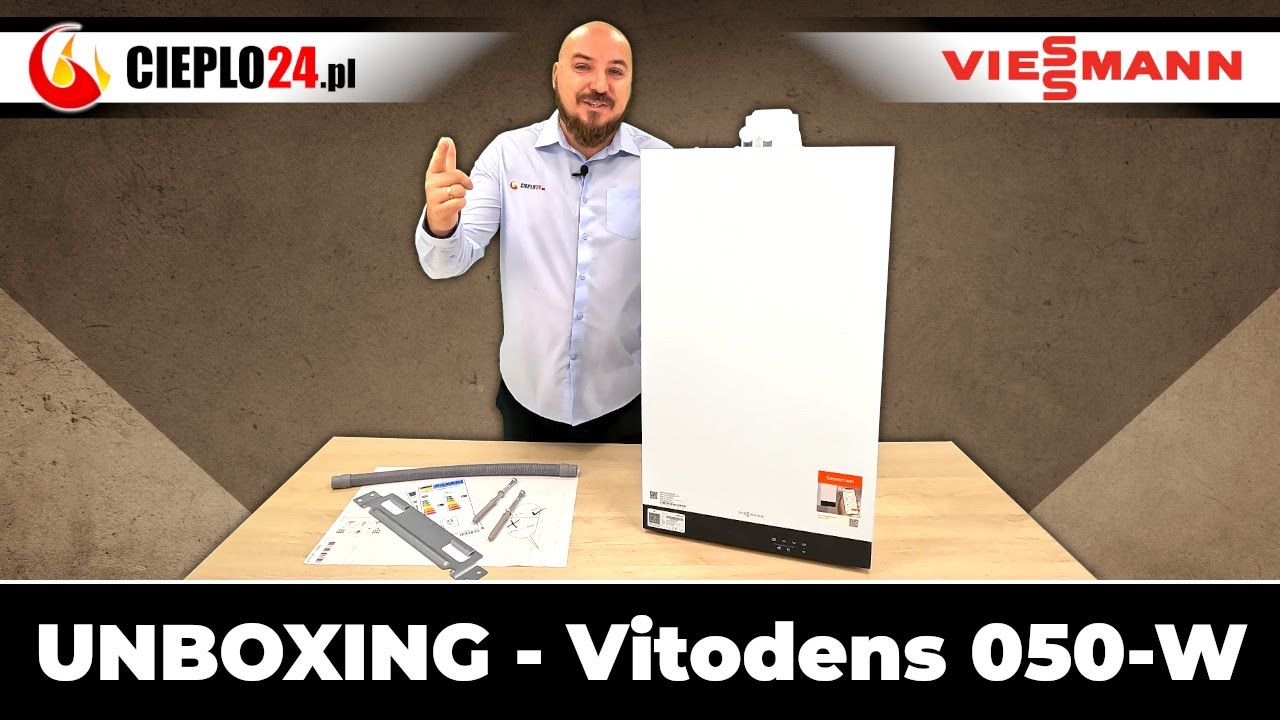 📦 Unboxing kotła Viessmann Vitodens 050-W B0KA 24 kW 🔥Z024665 (7987387) w Cieplo24.pl Hit sprzedaży!