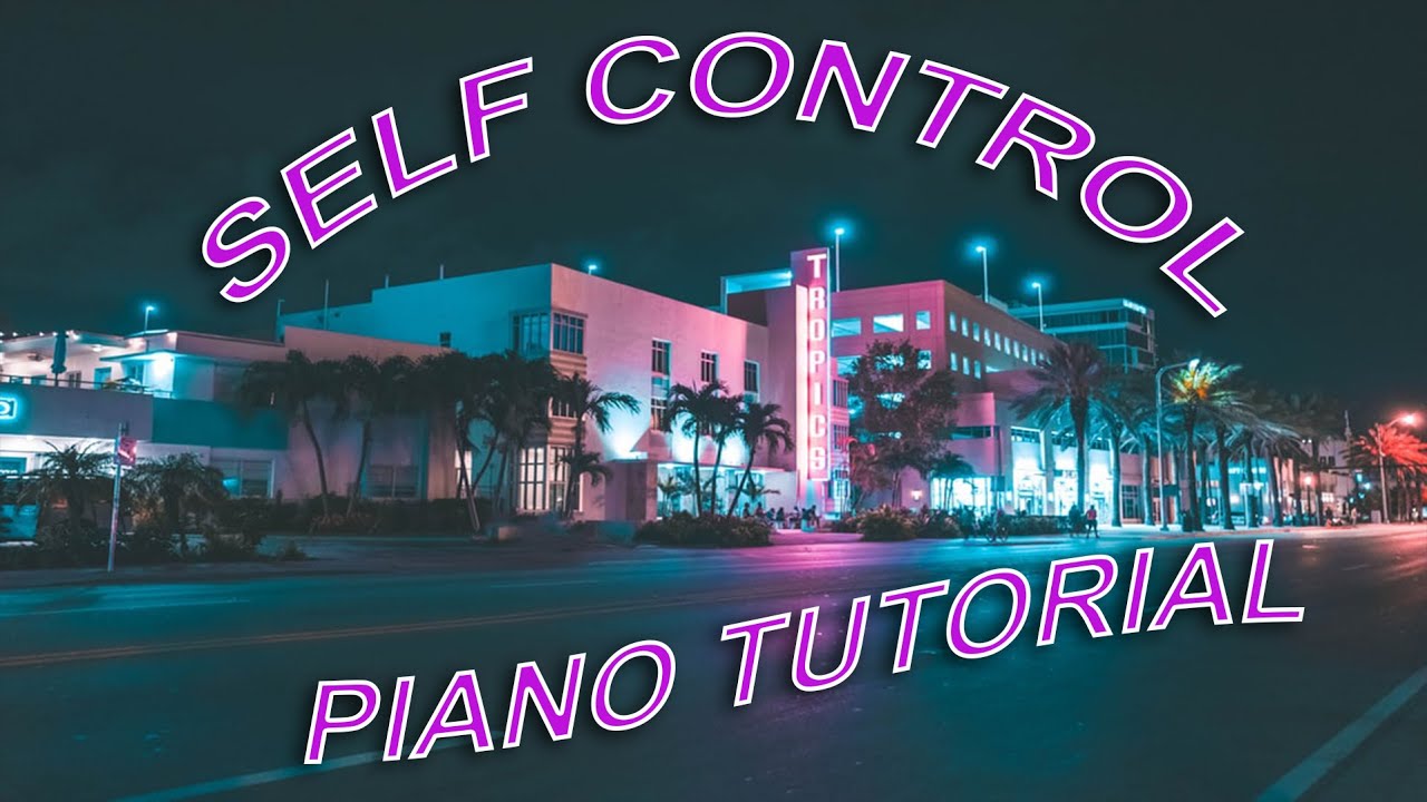 Laura Branigan - Self Control Piano Tutorial