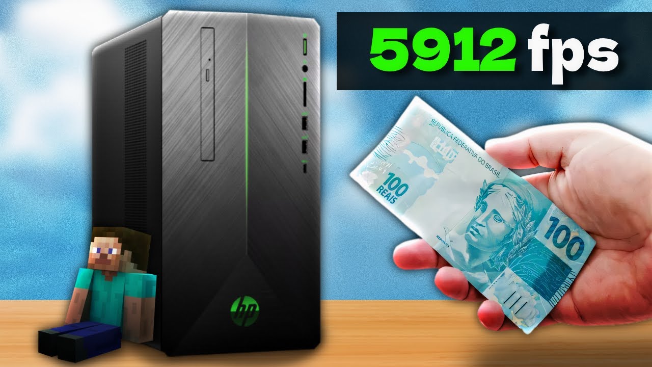 COMPREI UM PC GAMER DE 100 REAIS...