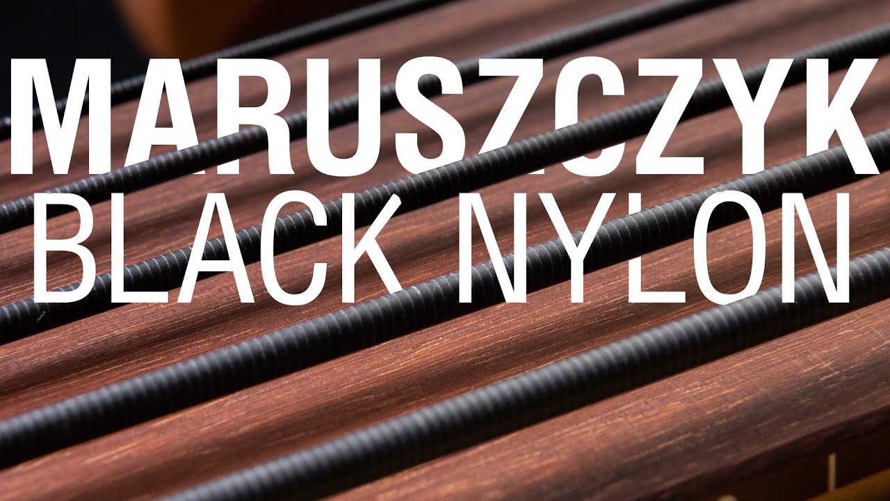Maruszczyk Black Nylon - Frog Omega 5p 'Eye Poplar' Fretless