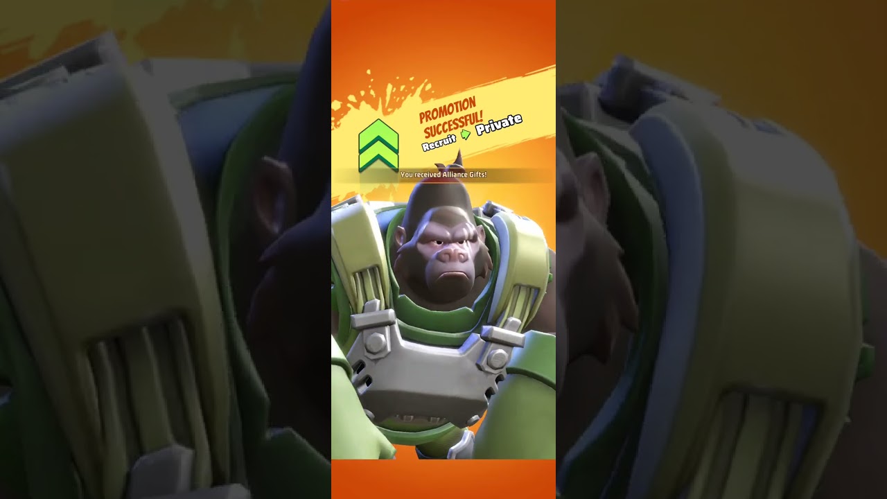 Last War - Overlord Gorilla Deployment and effect of skills and trainings on squad power #lastwar