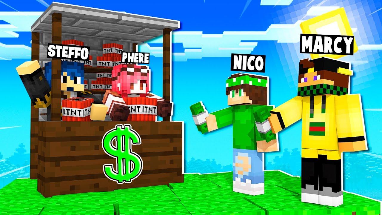 HO APERTO IL NOSTRO NEGOZIO NELLA BIG SKYBLOCK! - MINECRAFT Ep.16