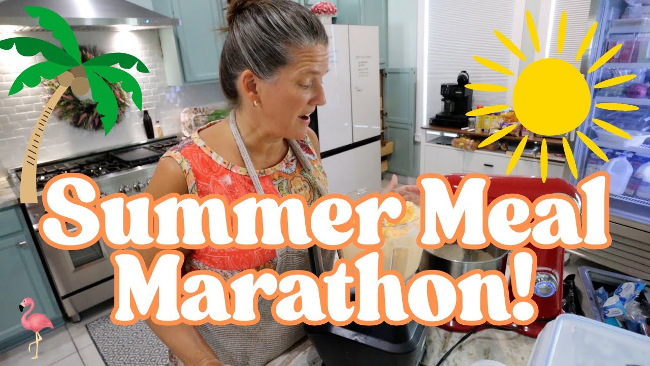 🍓 90+ Pounds of Meat Prepped, Homemade Pies & Fresh Fruit! Summer Meal Prep Marathon