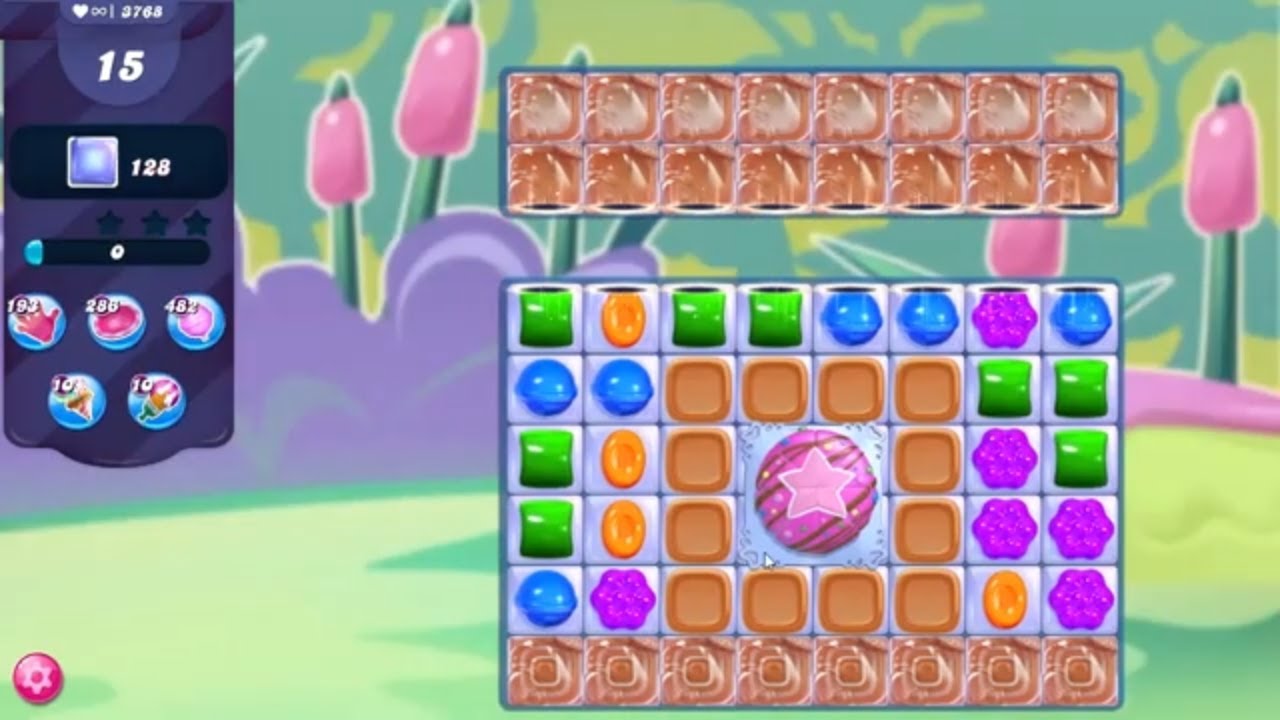 Candy Crush Saga LEVEL 3768 NO BOOSTERS (new version)🔄✅