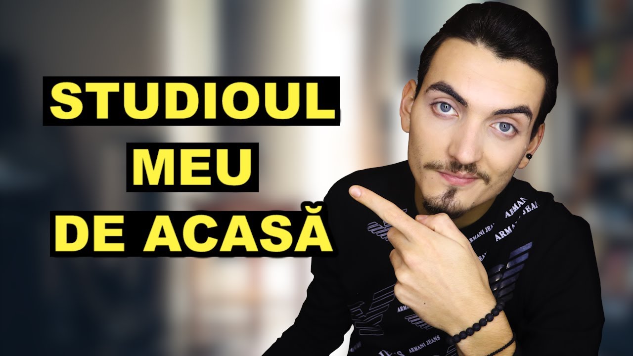 Studioul meu de acasa - Primele 5 LUCRURI de care AI NEVOIE pentru productie muzicala (SINCER) 2023