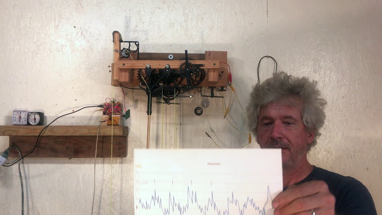 3D Printed Mechanical Clock with Electrical Winding and Arduino Time Keeping Adjustment