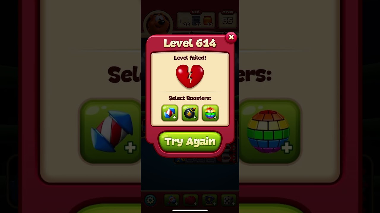 When you quit a level on Toon Blast&hellip; #toonblast #peakgames #iquit #quit #fail #game #cubepuzzle