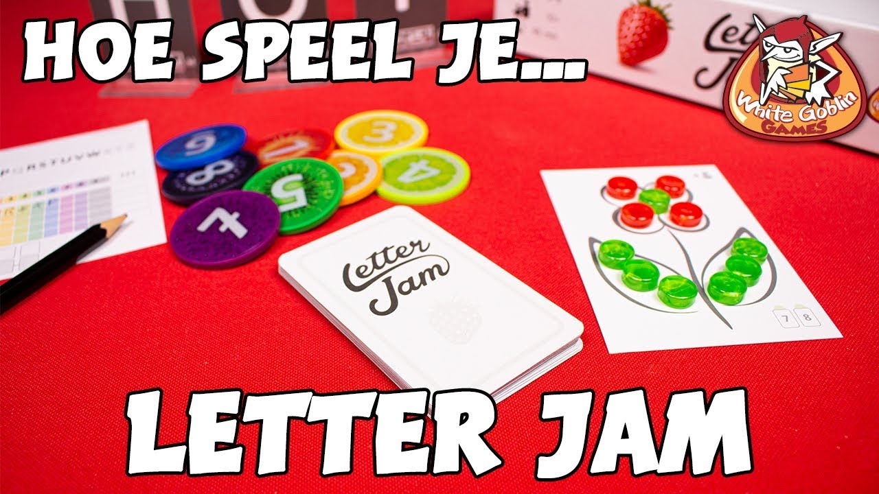 Hoe speel je... Letter Jam #whitegoblingames