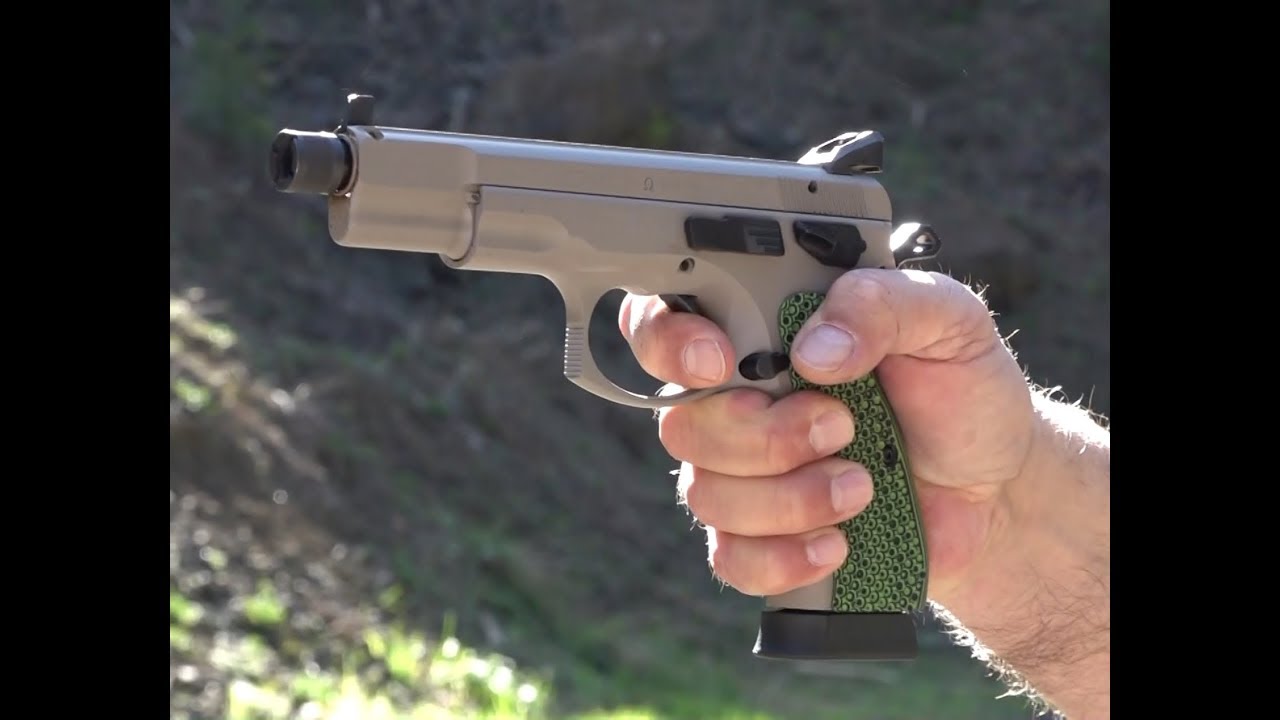 CZ-75 B &Omega; Urban Grey with LOK Grips