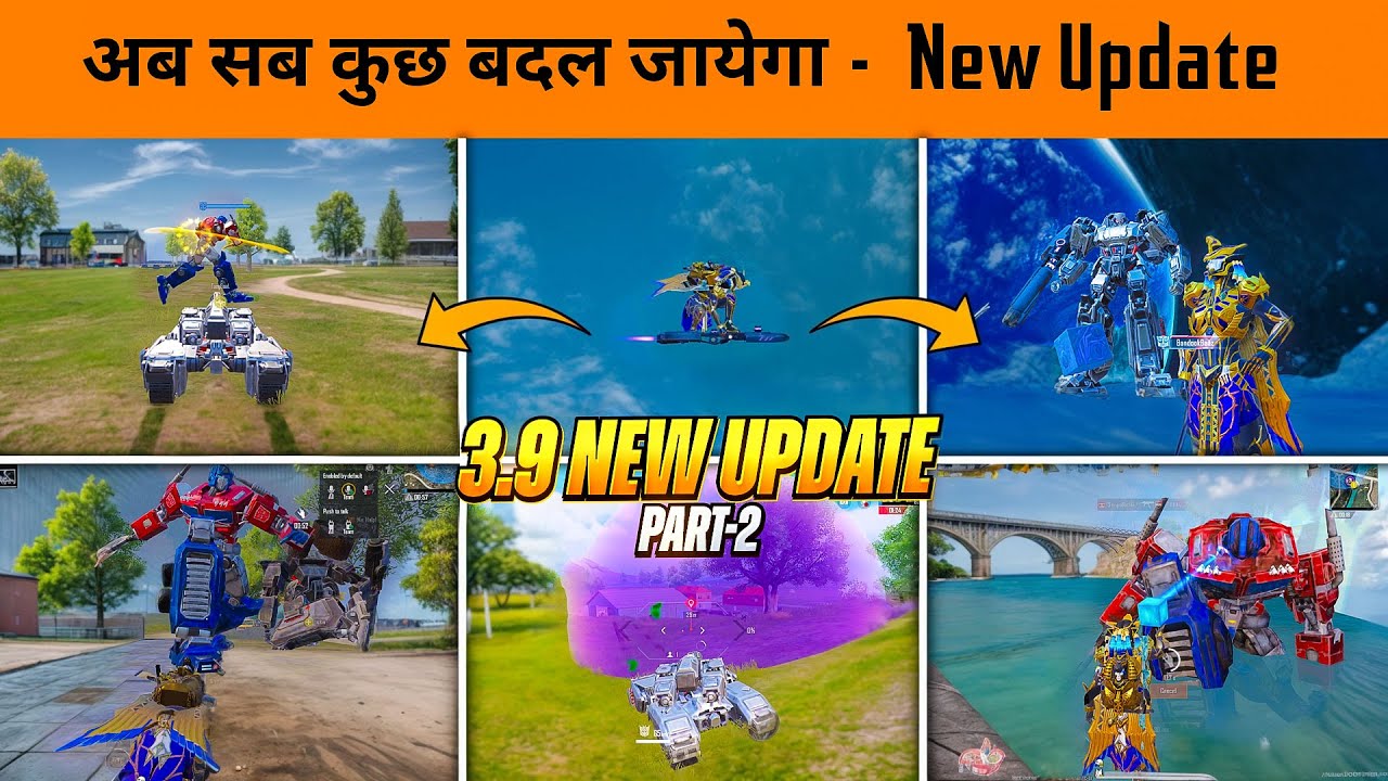 🔥 BGMI 3.9 Update &ndash; New Transformers Mode, Locations, All Secret Powers Explained! - BGMI Gameplay