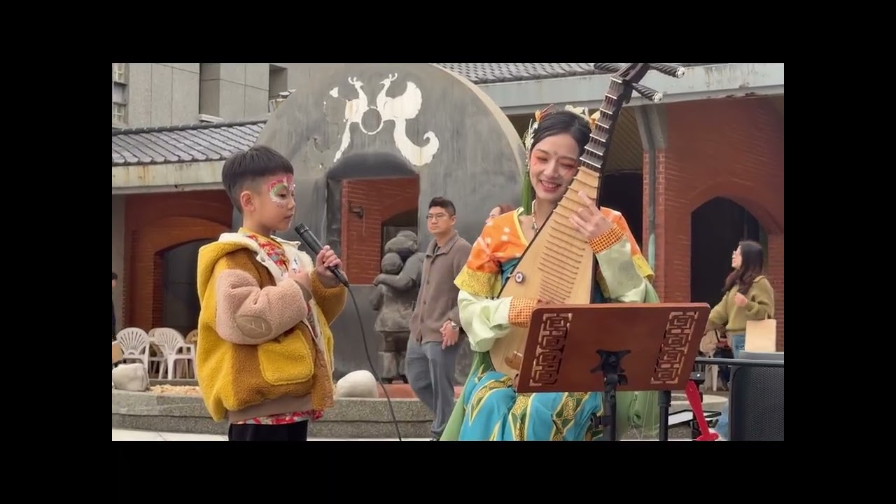 Gene.W米粒仔仔街頭表演